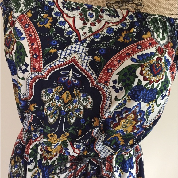 Boho print tube dress🇺🇸 - Picture 2 of 6