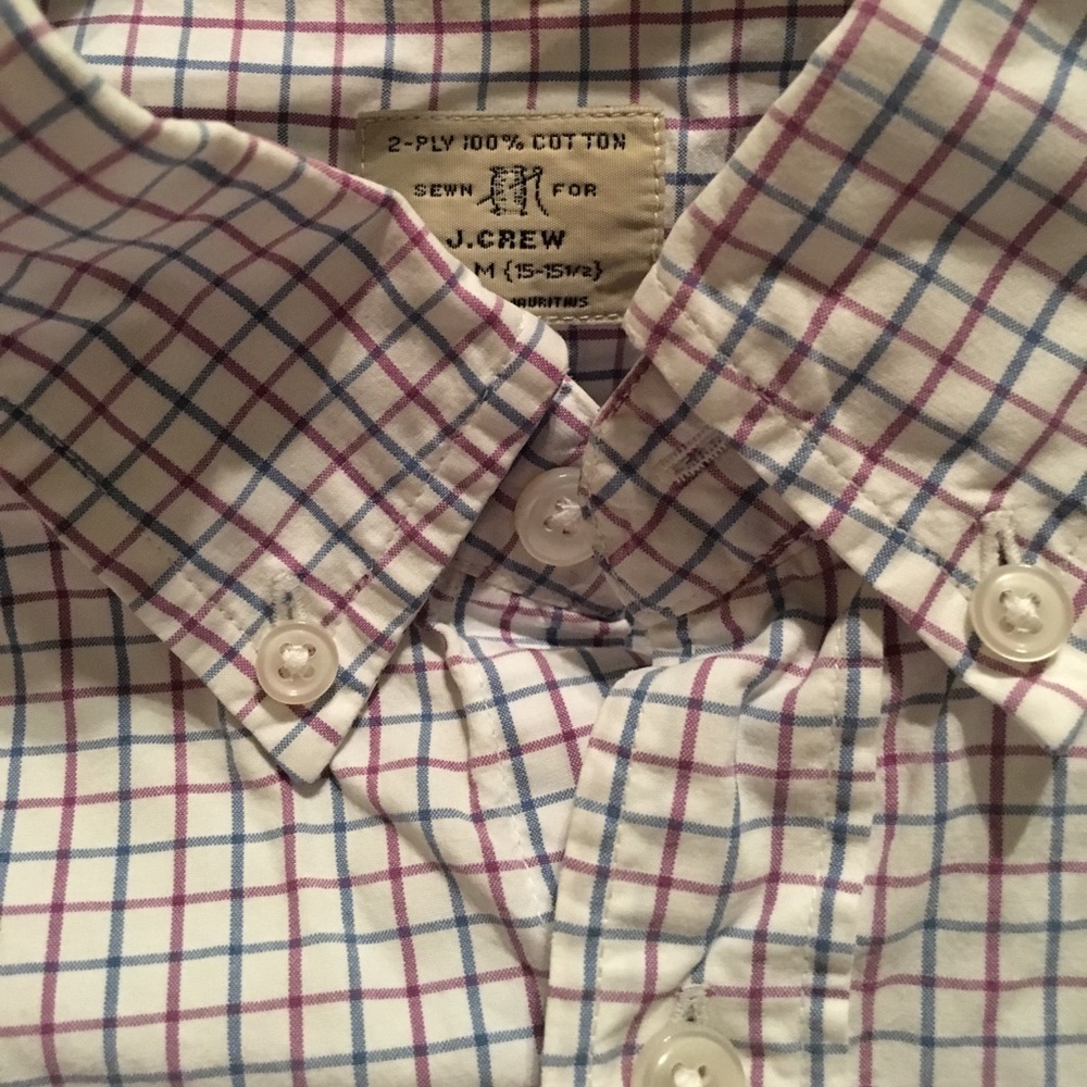 J. Crew  shirt in purple and blue plaid! #SALE