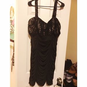 Sweetheart ruched dress