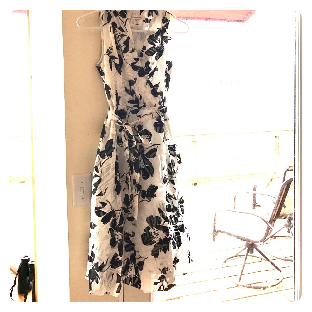Black & White Dress • elegant choice