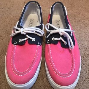 Ralph Lauren Canvas Boat Shoes