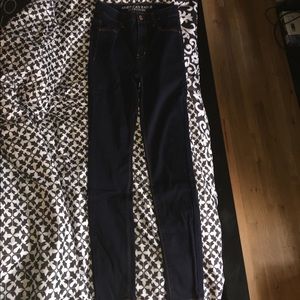 American Eagle Outfitters sky high Jeans in indigo