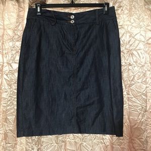 Apostrophe Denim skirt