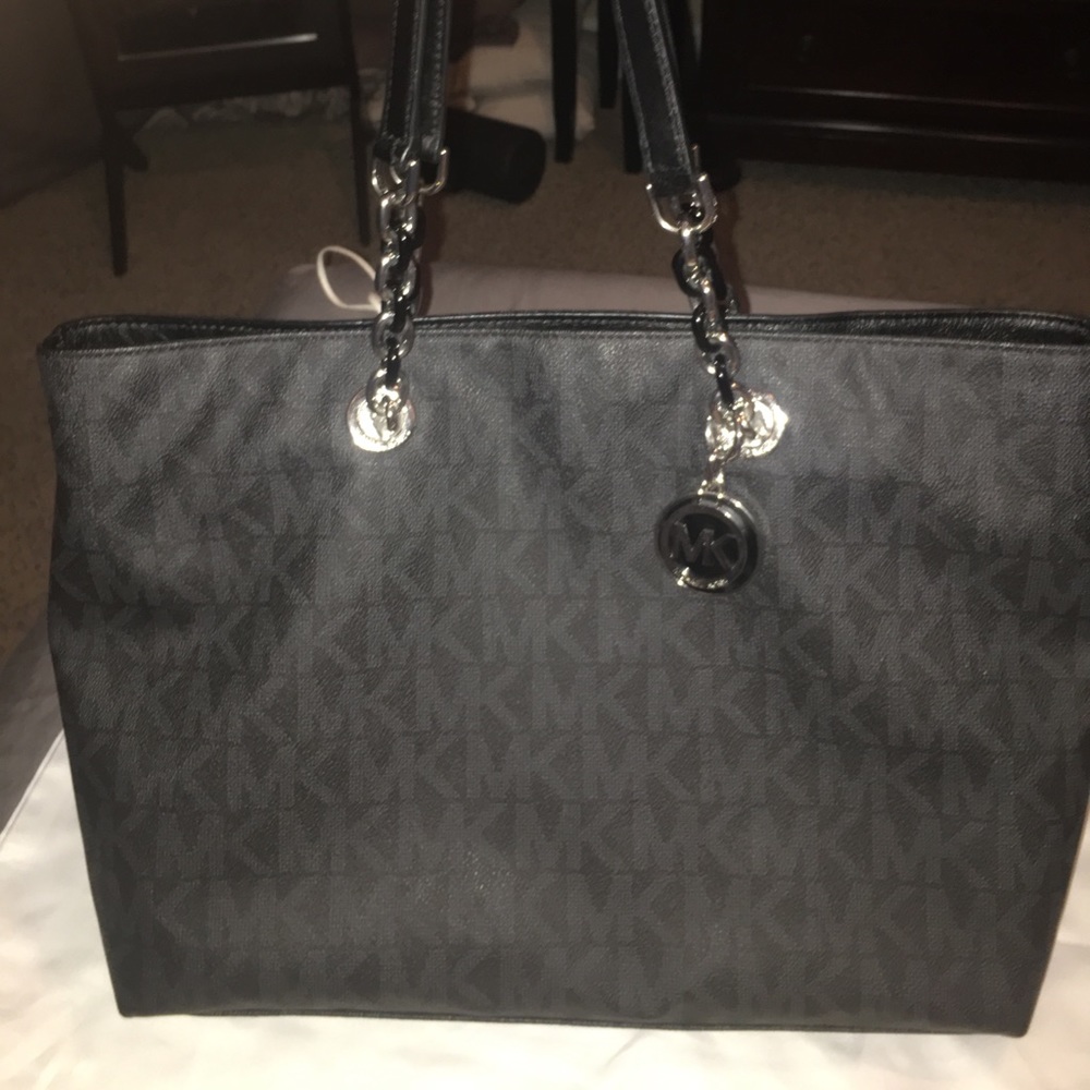 Michael Kors Signature Black Handbag