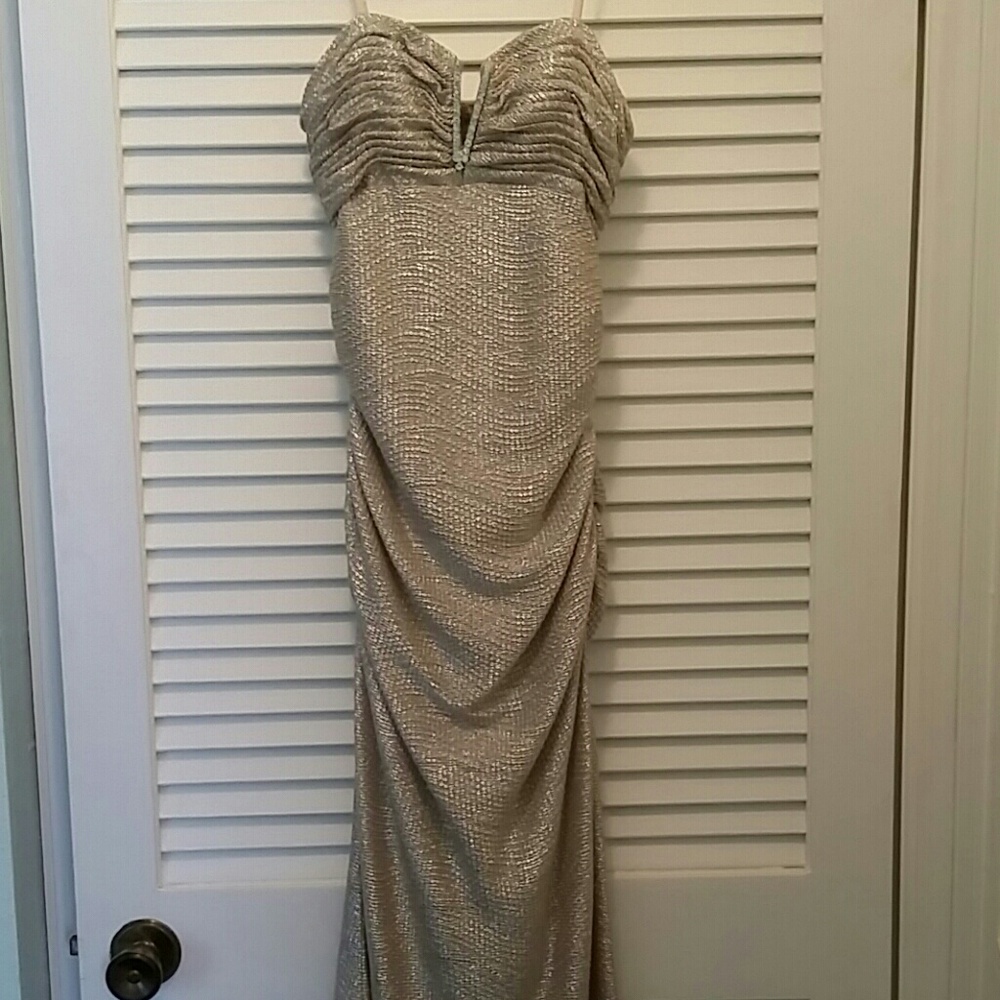 Champagne gown - Picture 2 of 4