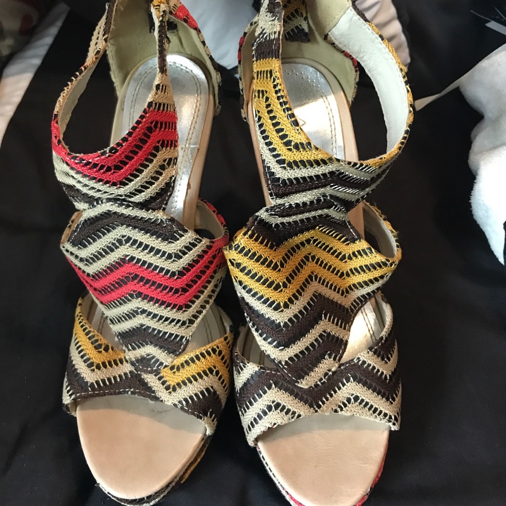 Heels worn once!