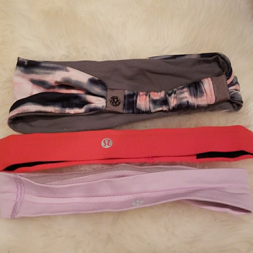 3 Lululemon headbands