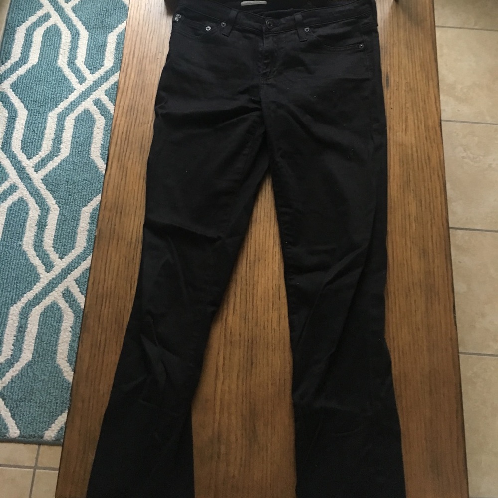 Black AG jeans.