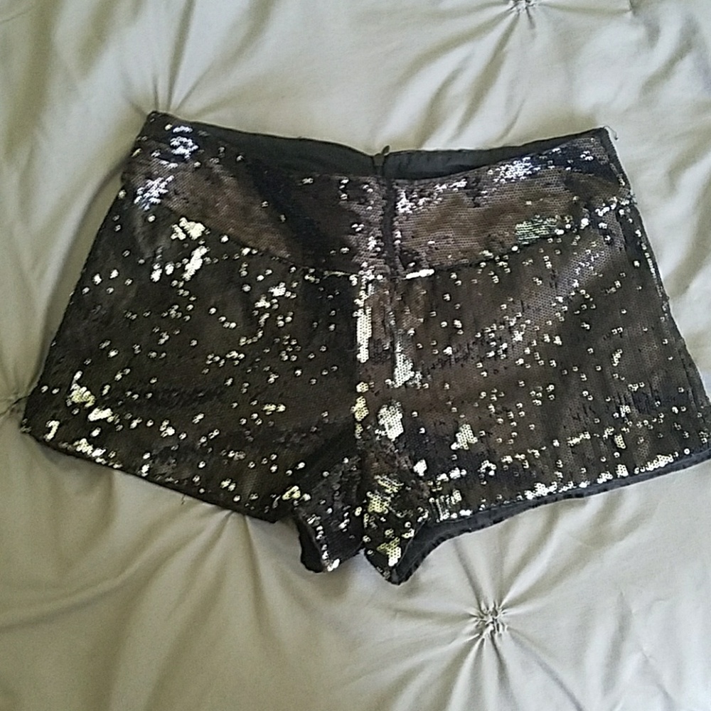 Sequin shorts