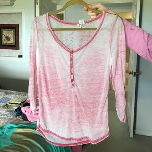 Pink Burnout Shirt!