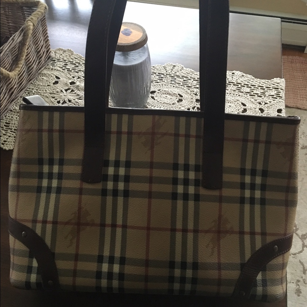 Large authentic Burberry bag