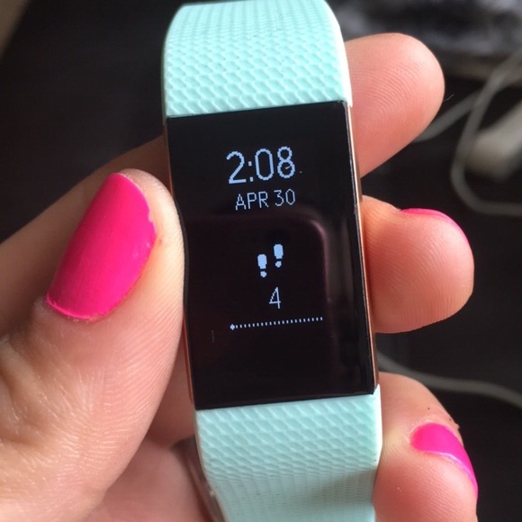 Accessories Fitbit Charge Hr 2 Rose Gold Edition Poshmark