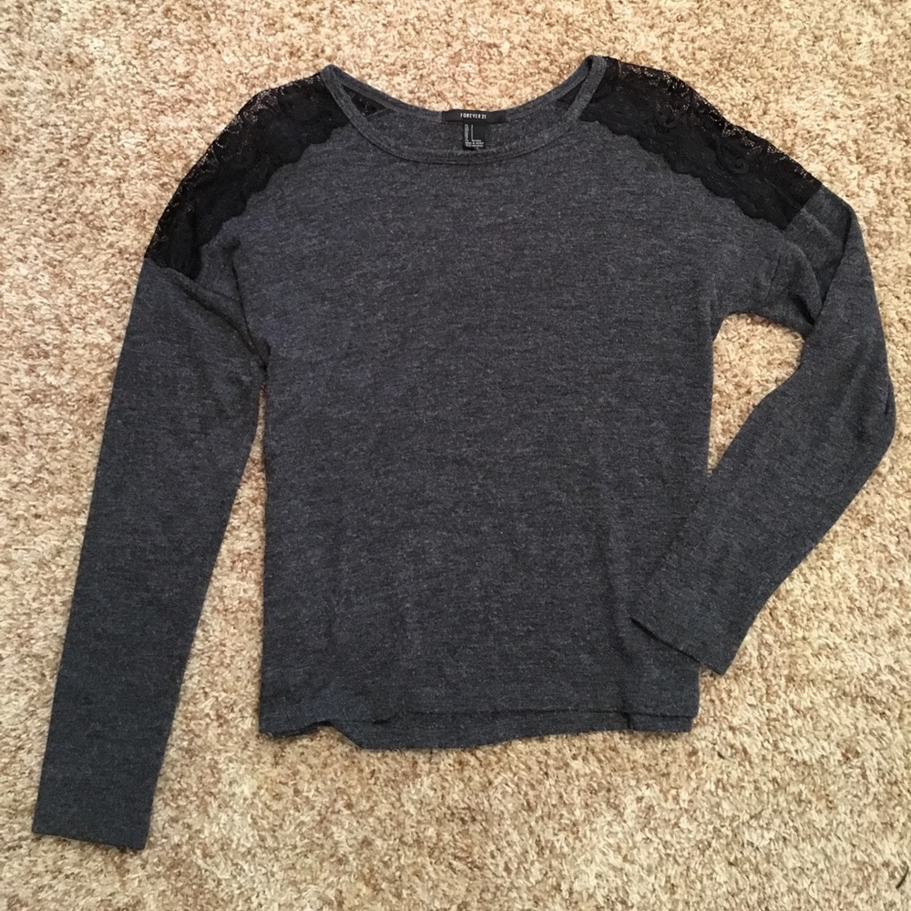 F21 Lace Long Sleeve - Make Offer!