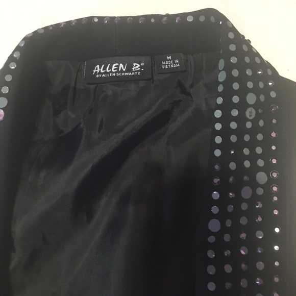 Black Sparkly Vest - Picture 3 of 4