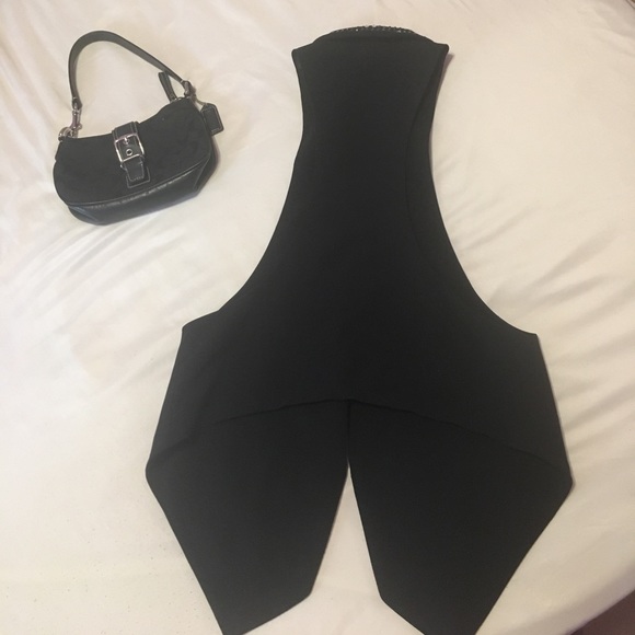 Black Sparkly Vest - Picture 4 of 4