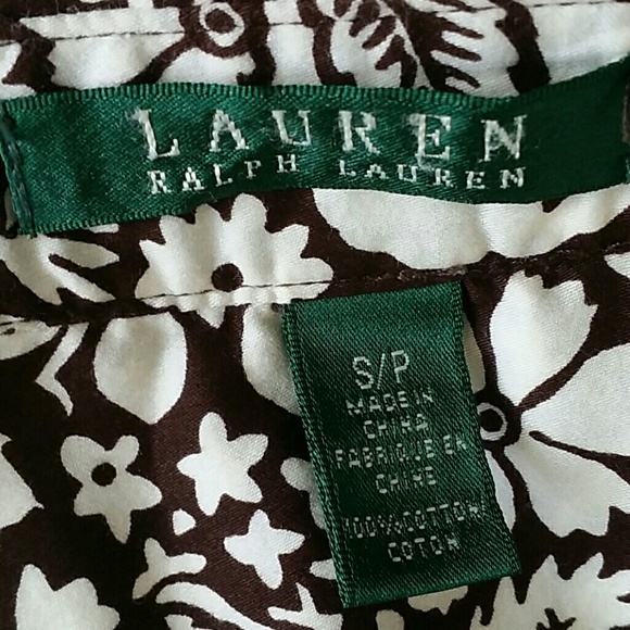 Ralph Lauren size S/P button down shirt - Picture 4 of 5