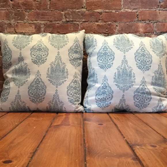 Bedding Two Pier 1 Throw Pillows Poshmark