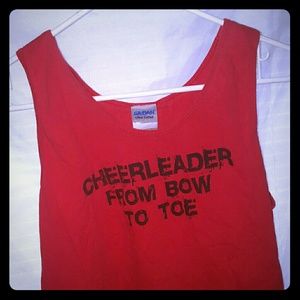 Cheer tank top
