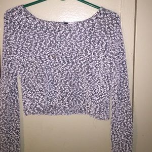 Cropped sweater