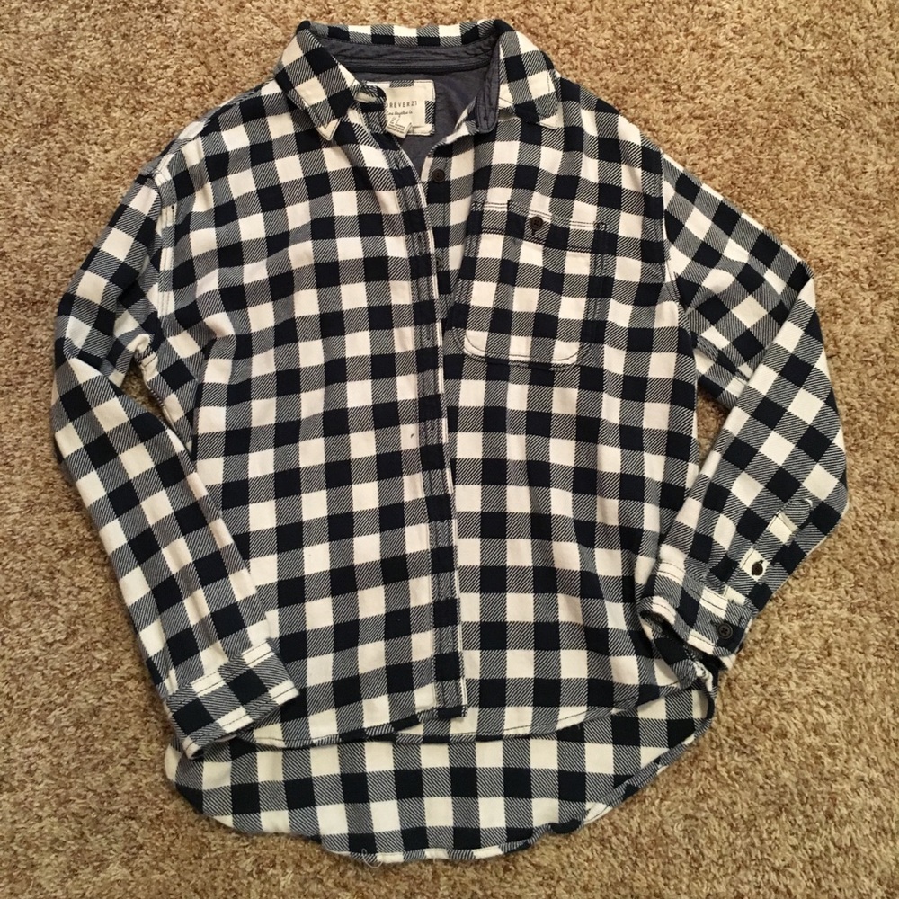 F21 Oversized Button Up - Make Offer!