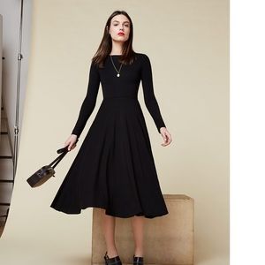 REFORMATION - Tammy Dress / Black / XS