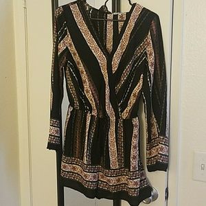 Long sleeved romper