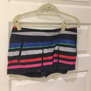 L.A.M.B. Striped Shorts