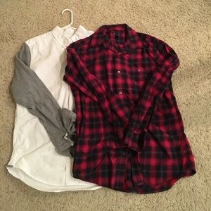 2 (!) men's Gap casual button downs #SALE