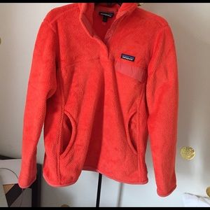 Patagonia fleece. Re-wool Snap-T Pullover. MEDIUM.