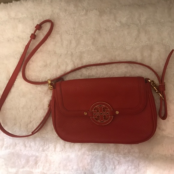 Tory burch red purse - Picture 1 of 2