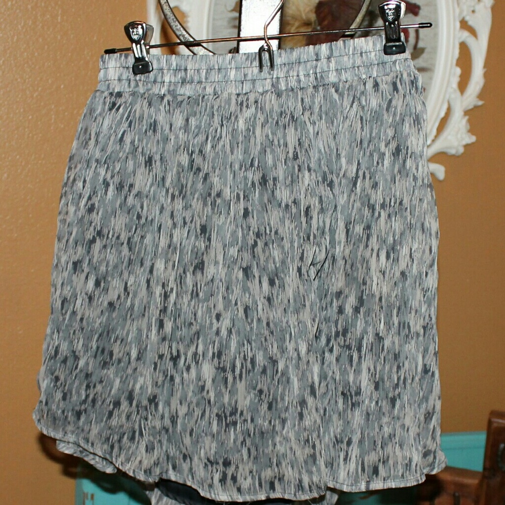 Gray skirt