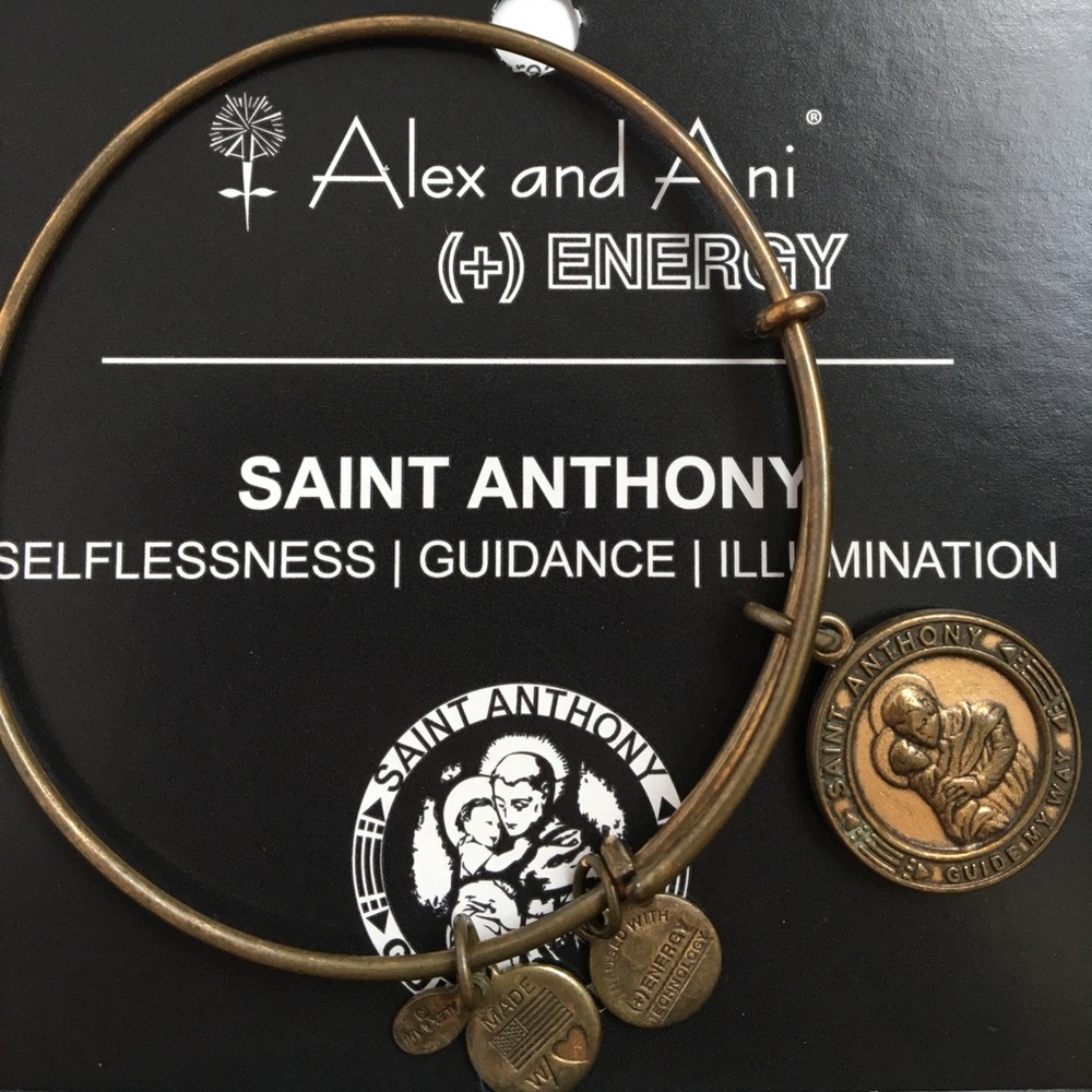 Alex and Ani Saint Anthony Bracelet