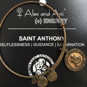 Alex and Ani Saint Anthony Bracelet