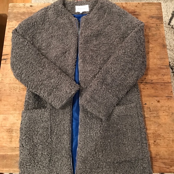 bcbg teddy coat