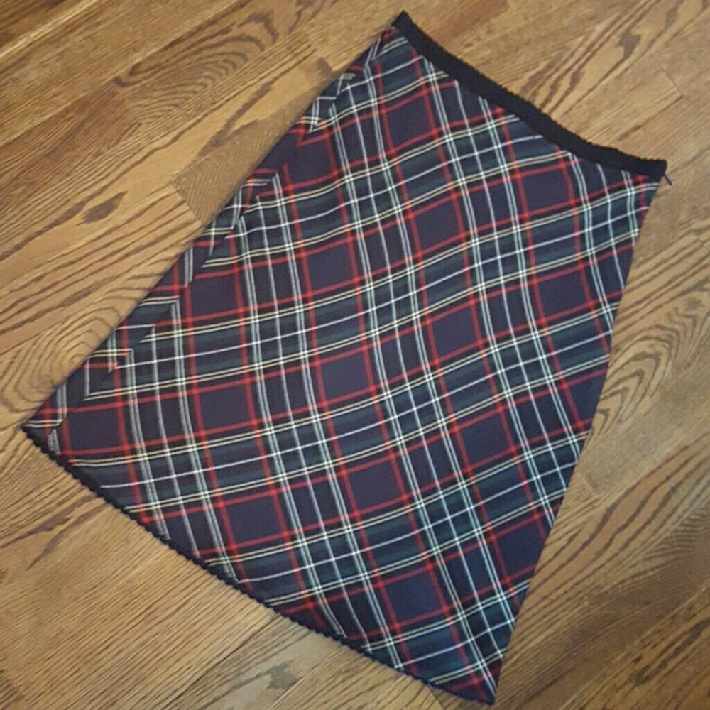 GUESS  Plaid Pencil Skirt