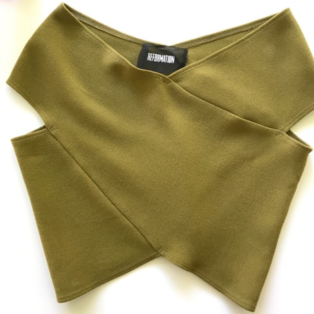 Reformation crop top