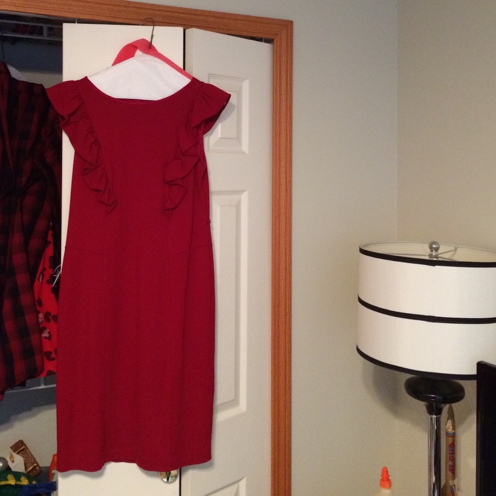 Red dress