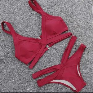 Brand new red bikini