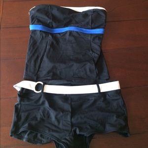 Nike tank top and shorts bikini