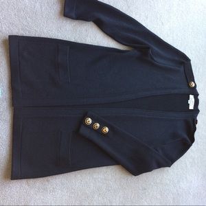 St. John Basics Black Knit Cardigan Size Small