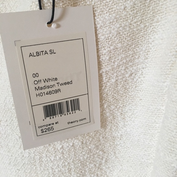 White textured dress - Picture 4 of 4