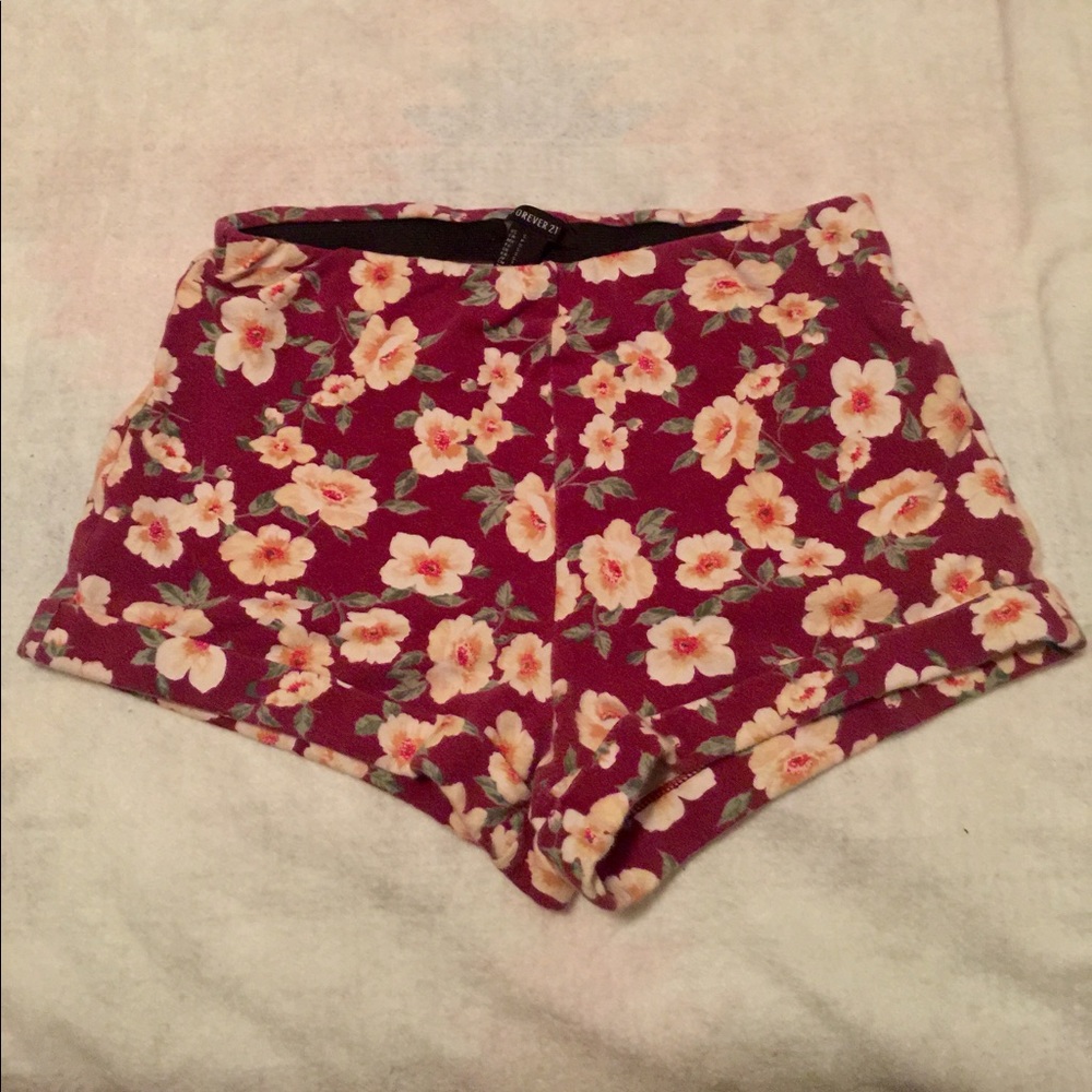 Tropical Printed Shorts