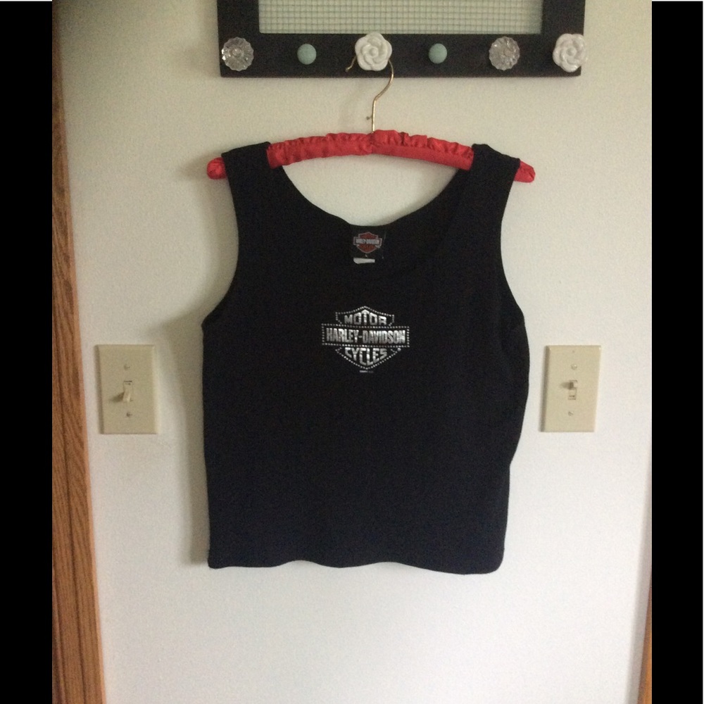 Harley Davidson Black tank