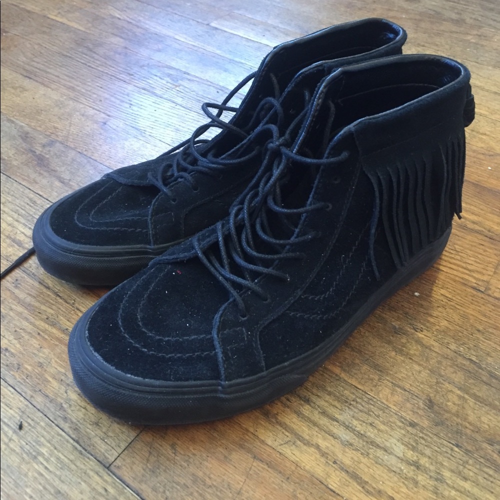 Vans fringe sneakers