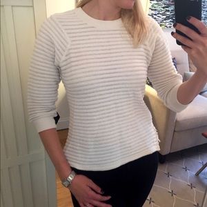 White Theory Sweater for Spring/Summer