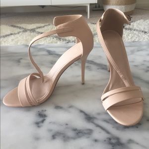 Nude ASOS heels. Size 9. Brand new, never worn.