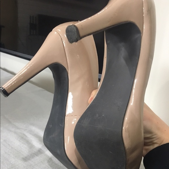 Nude peep toe heels 👠 - Picture 4 of 4