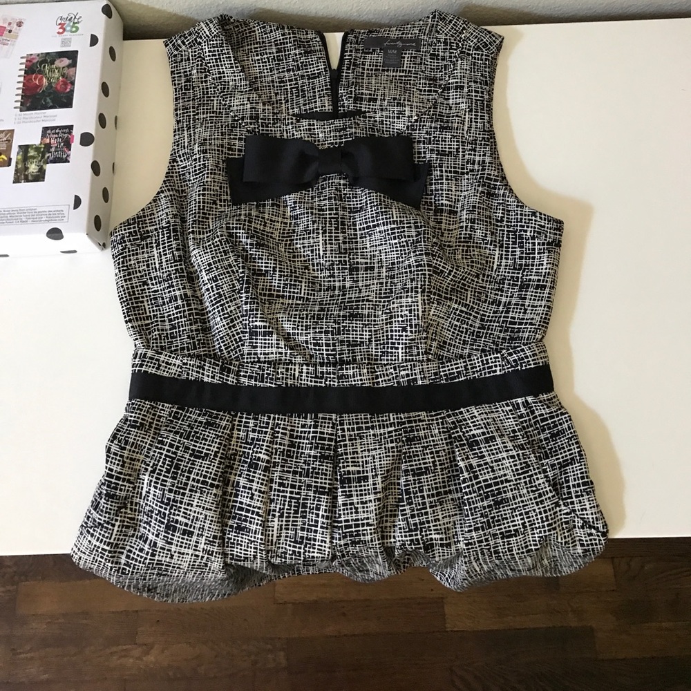 Forever twenty one black and white dress
