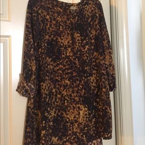 Merona printed shift dress Merona printed shift dress