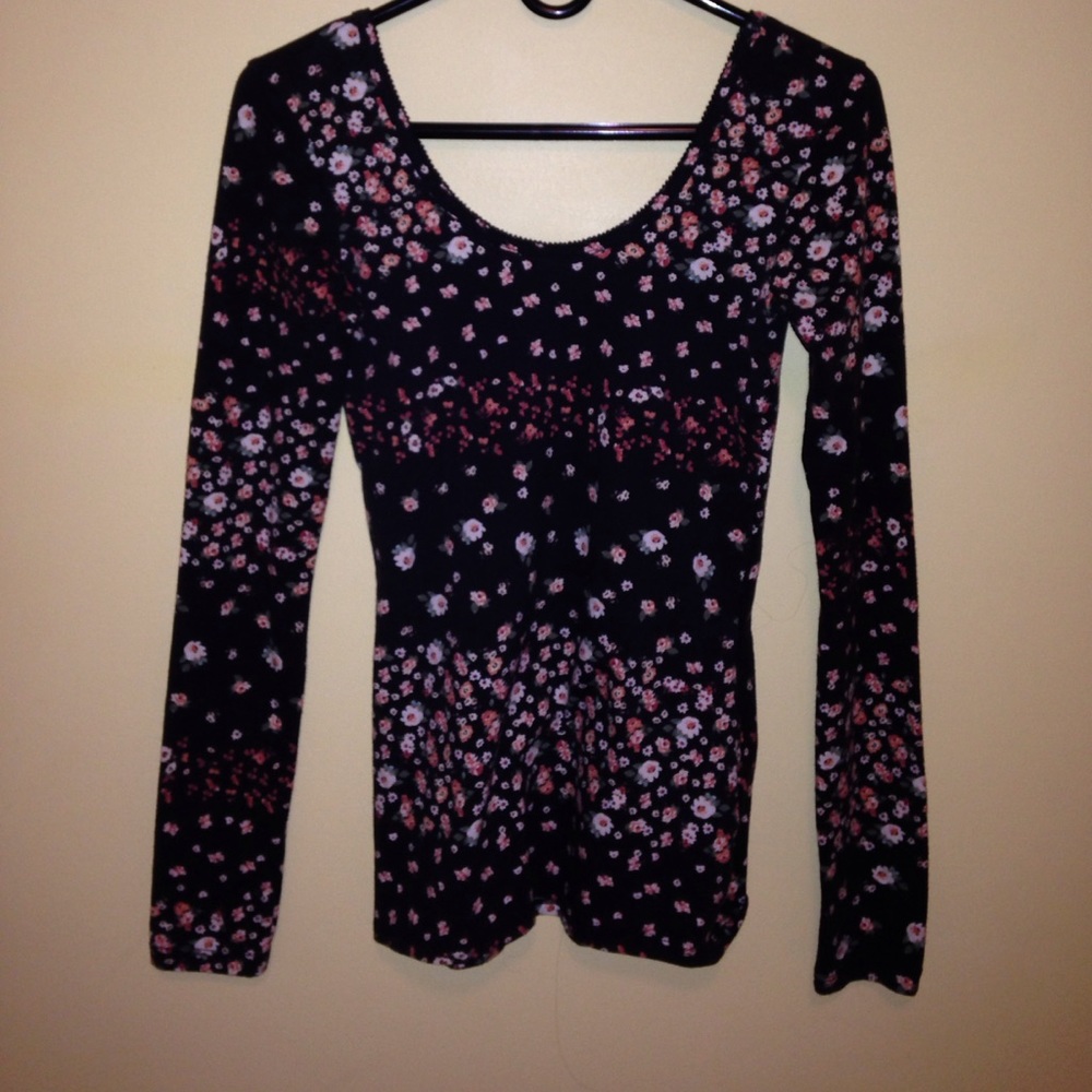 Long Sleeve Floral Top